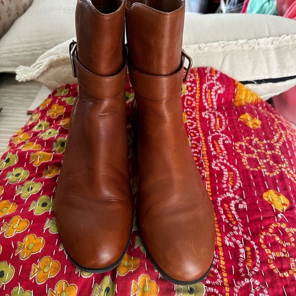 Worn once GH Bass leather ankle boots size 10 - Picture 4 of 6